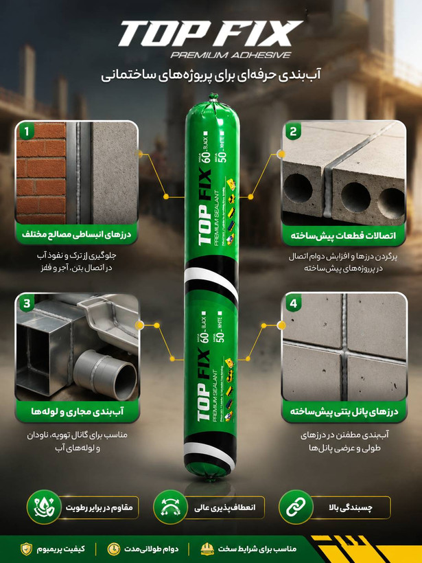 پلي اورتان سوسيسي مشکي تاپ فيکس